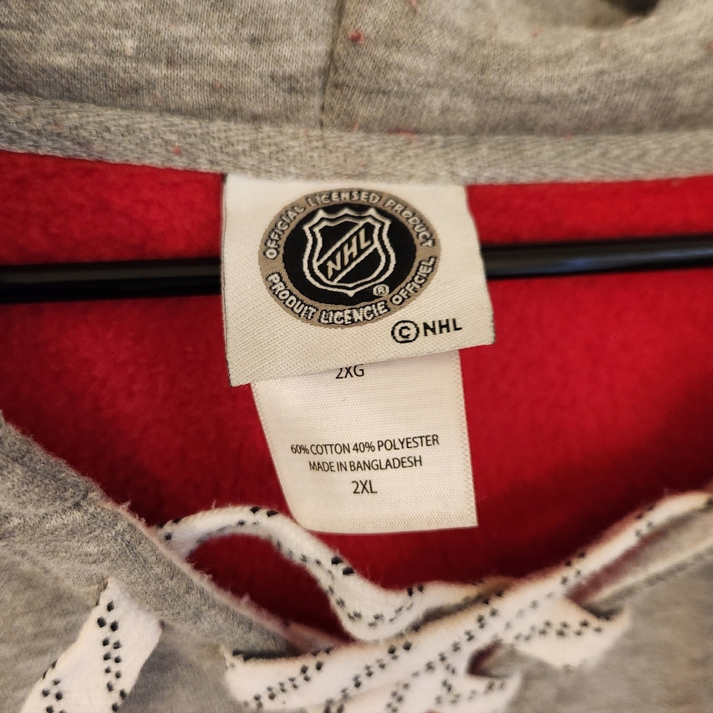 NHL Washington Capitals Hoodie Sweatshirt Mens Size 2XL Hockey #JJ976 - Picture 2 of 5